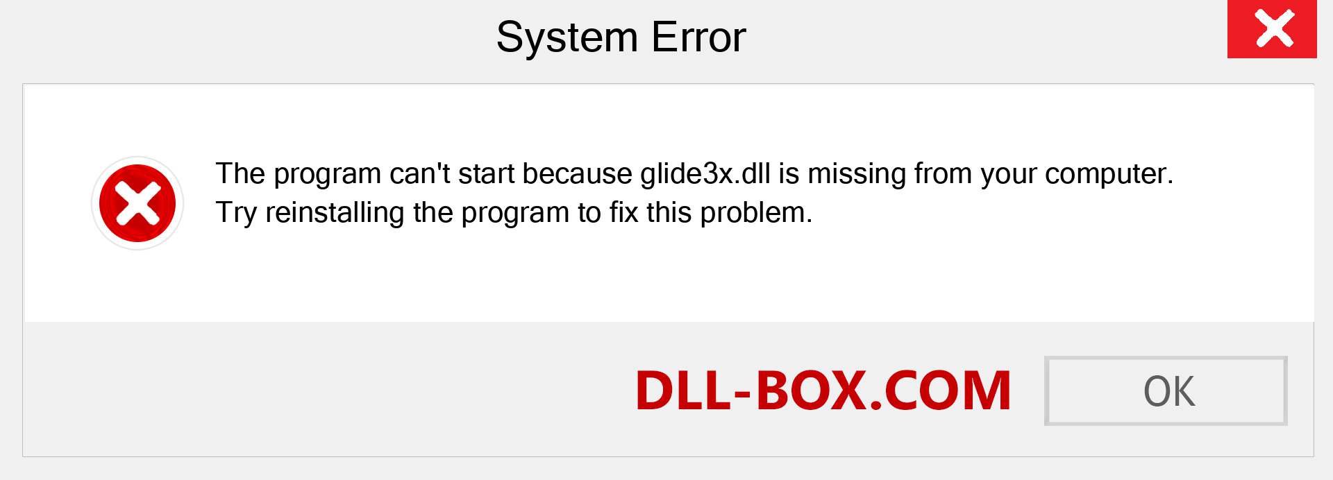  glide3x.dll file is missing?. Download for Windows 7, 8, 10 - Fix  glide3x dll Missing Error on Windows, photos, images